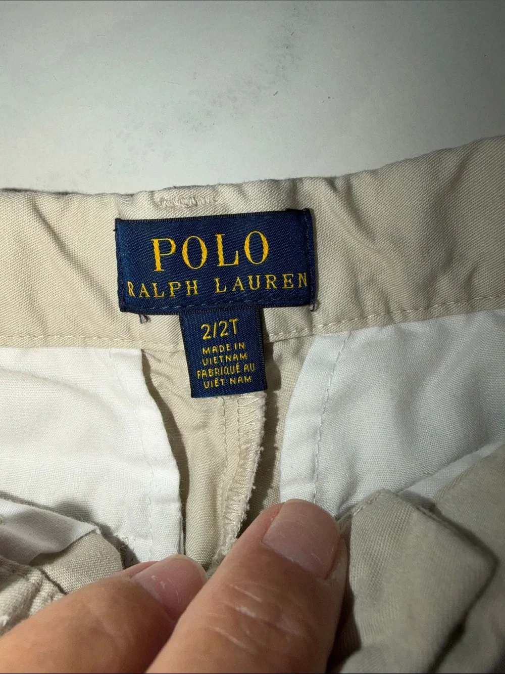 Baby boy's Ralph Lauren Beige/Tan Pants